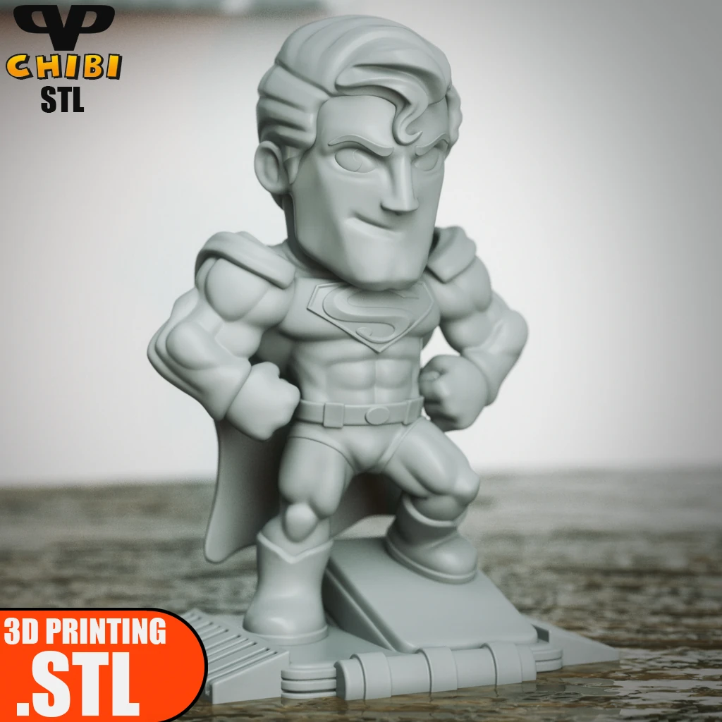 Heroic Alien Protector Chibi - 3D Printing STL